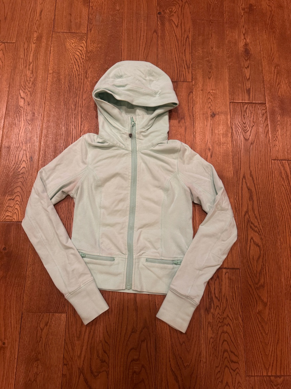 lululemon athletica Mint Green Scuba Hoodie